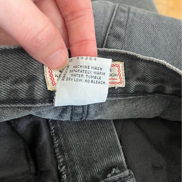 VINTAGE GUESS 90s Georges Marciano High Waisted Straight Leg Mom Jeans - Picture 12 of 13